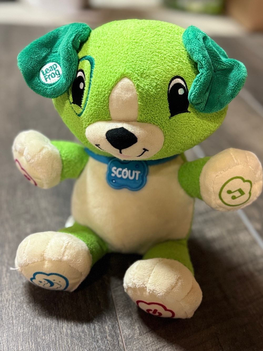 Leapfrog Scout Interactive Plush Dog - Green